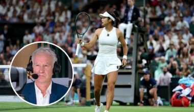 John McEnroe responds when asked if he'd like to become Emma Raducanu's next tennis coach