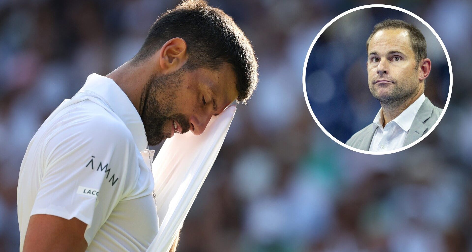 Andy Roddick states what he simply does not want to hear people say about Novak Djokovic after his Wimbledon defeat 