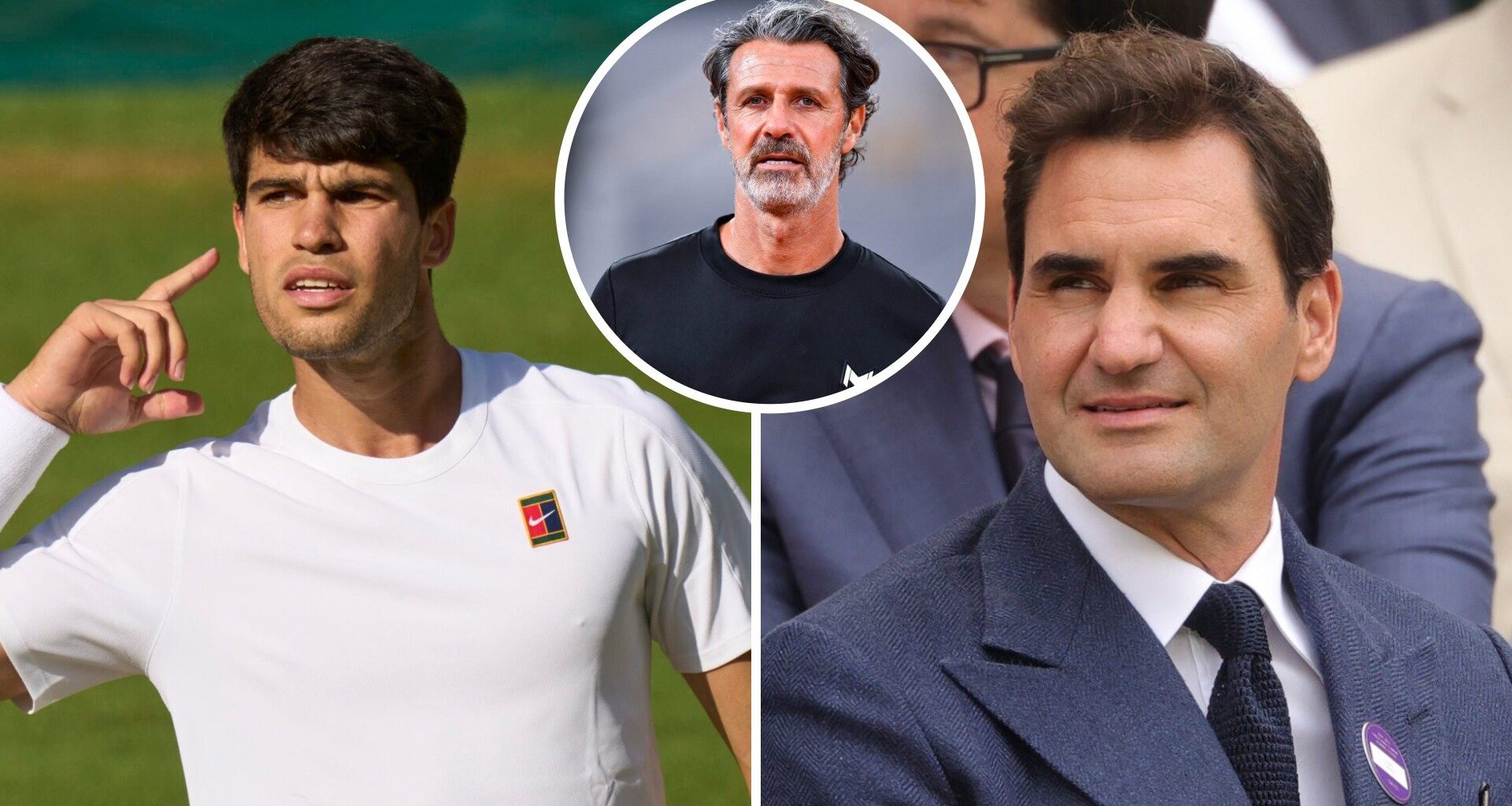 Patrick Mouratoglou says who he thinks has a 'better level' out of Carlos Alcaraz and Roger Federer