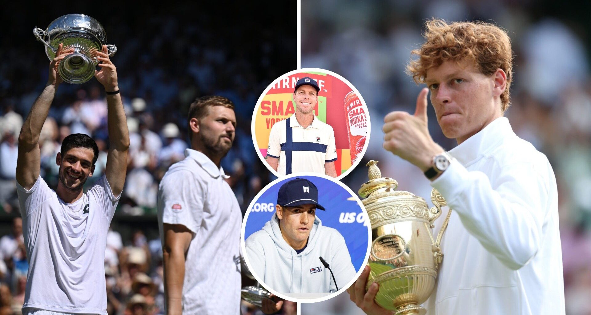 Sam Querrey and John Isner agree who would win if Jannik Sinner faced the Wimbledon doubles champions in a match