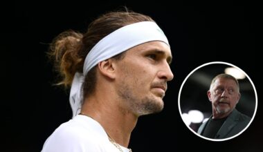 Boris Becker says Alexander Zverev did something at Wimbledon which he would have advised against if he was coaching him