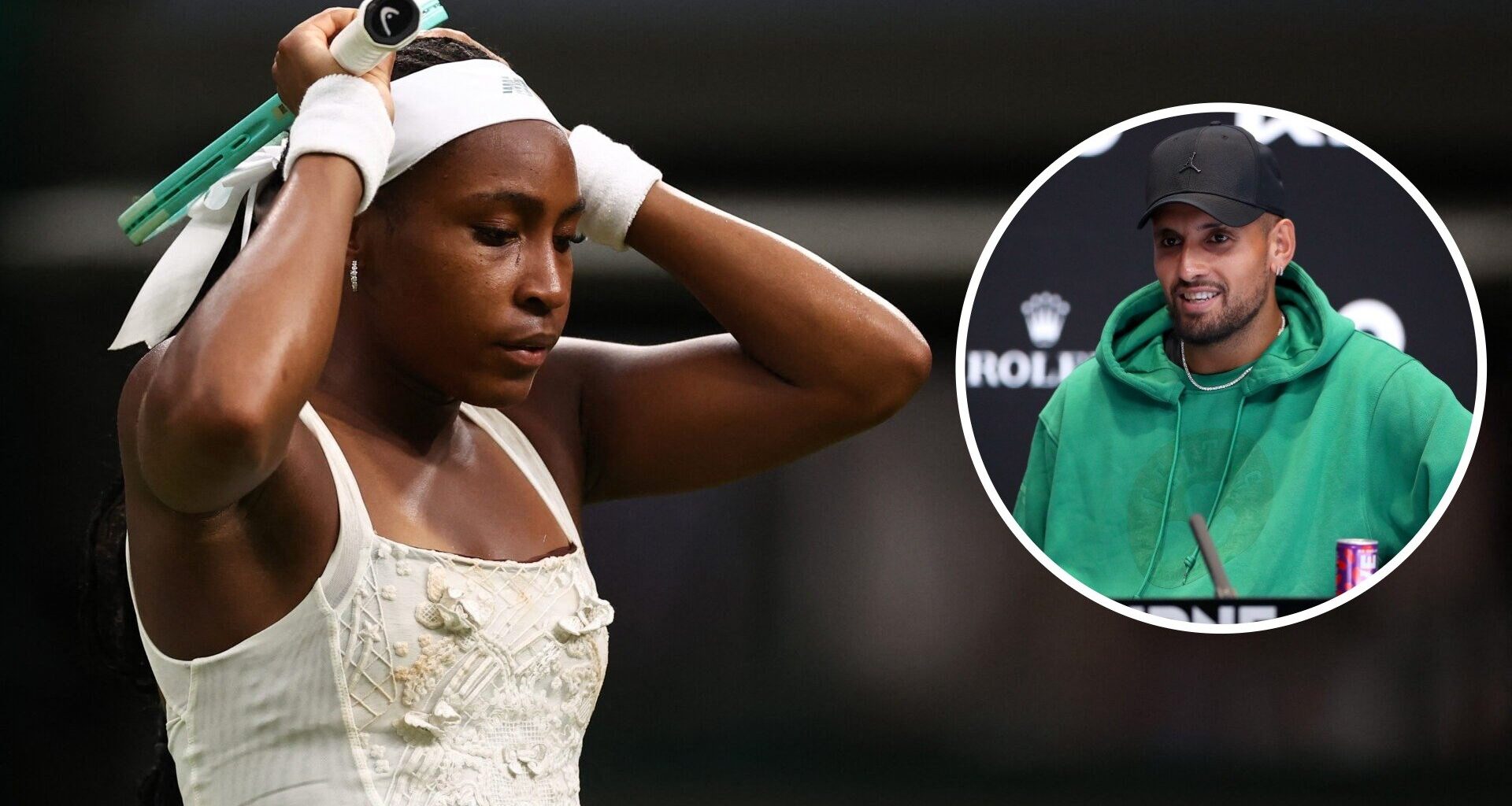 Nick Kyrgios gives his verdict on Coco Gauff’s shock Wimbledon defeat to Dayana Yastremska