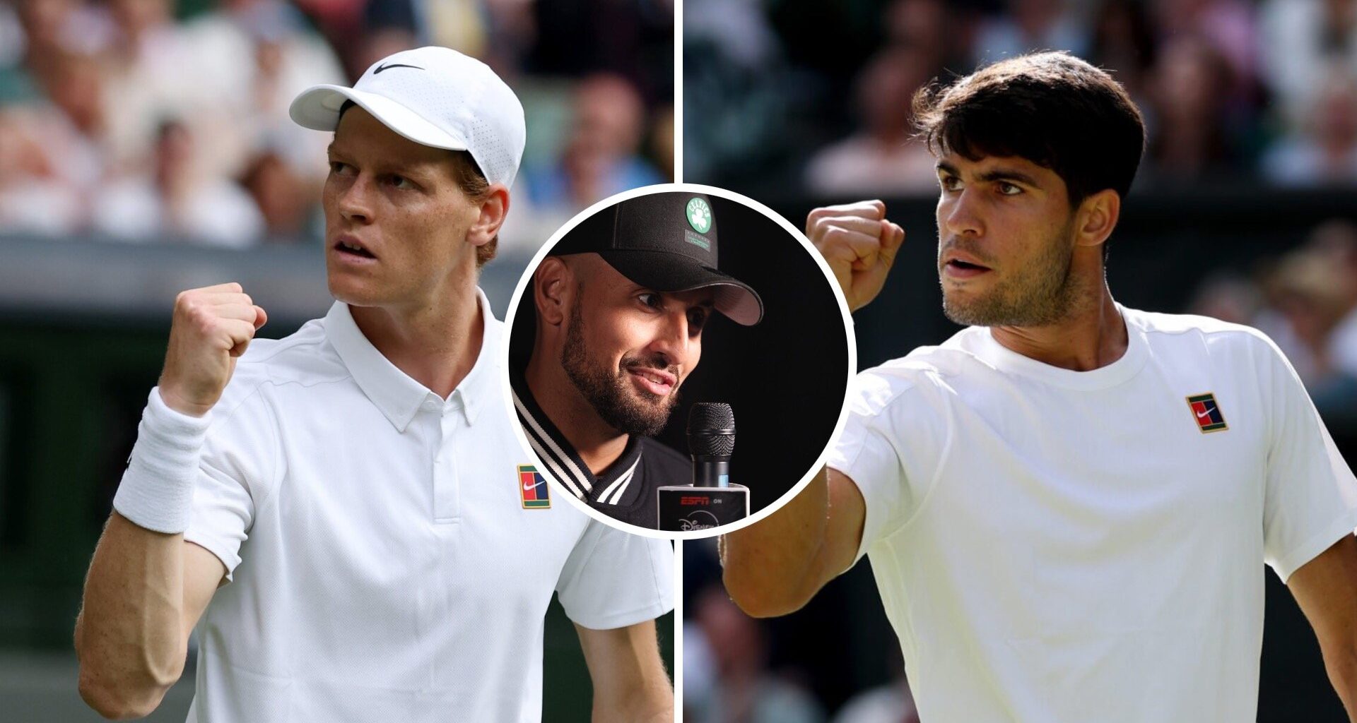 Nick Kyrgios suggests the one possible weakness Carlos Alcaraz may have which is not in Jannik Sinner's game