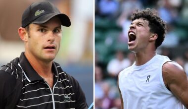 Ben Shelton shares what he thinks of Andy Roddick as a player and how he's treated him on the ATP Tour