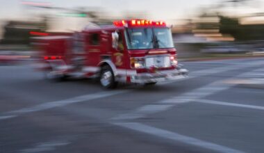 Three brush fires burning in East County force evacuations