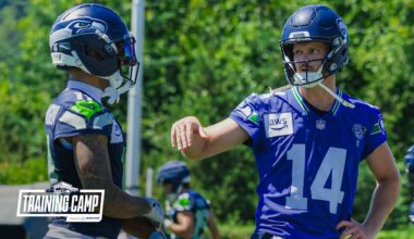 Five Observations From Day 2 Of 2025 Seahawks Training Camp
