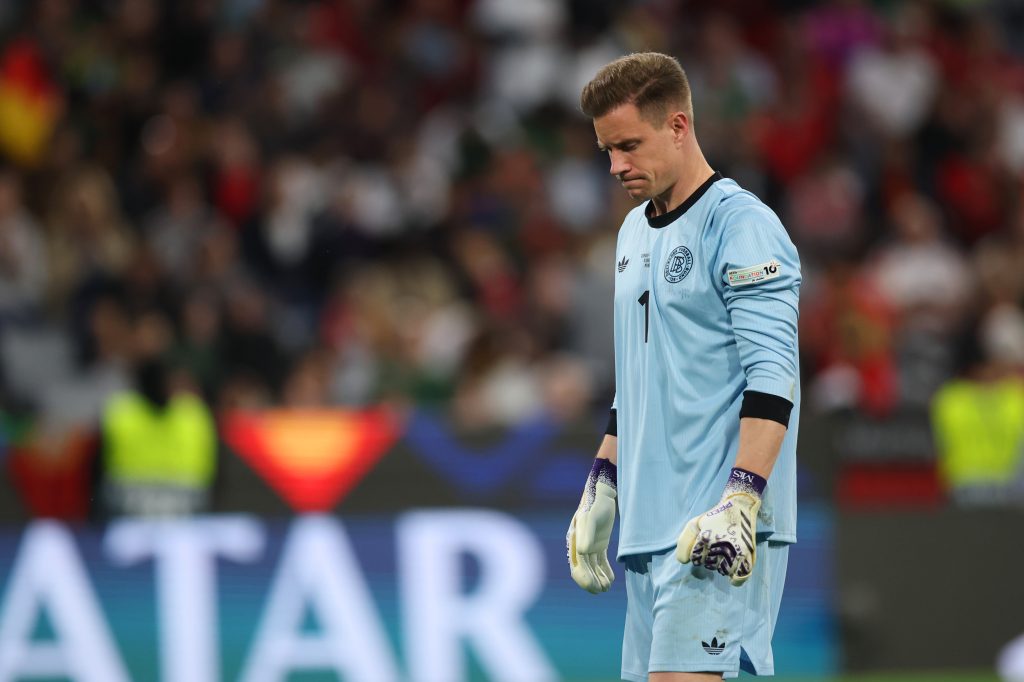 Marc-Andre ter stegen playing for Germany