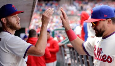 Philadelphia Phillies Zack Wheeler, Kyle Schwarber named to 2025 MLB All-Star Game