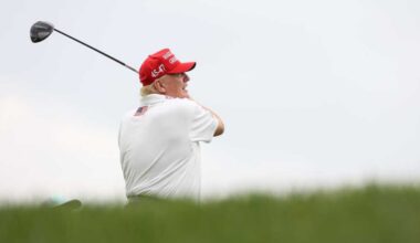 Trump visits Scotland to unveil a new golf course