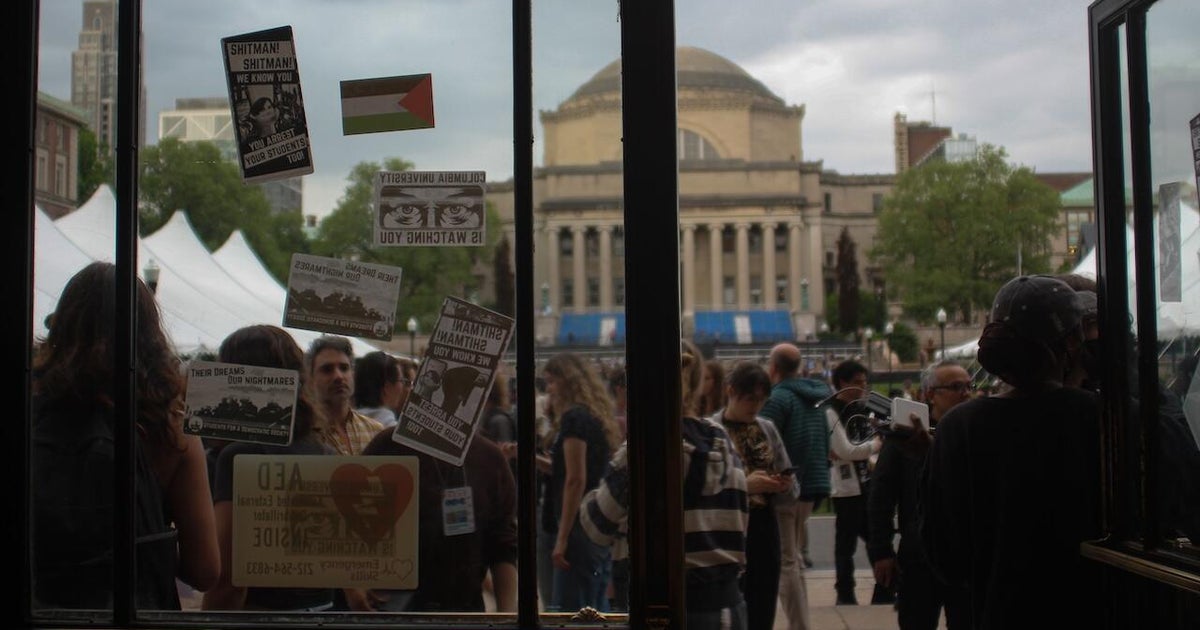 Columbia University disciplines students involved in Butler Library takeover