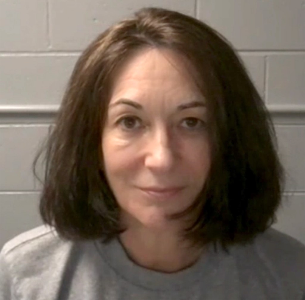 Ghislaine Maxwell mugshot.