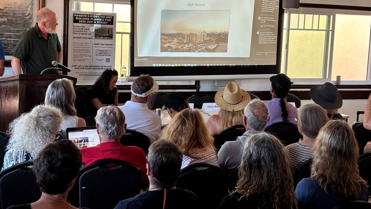 Golden Hill neighbors tear into apartment complex set to be built – NBC 7 San Diego