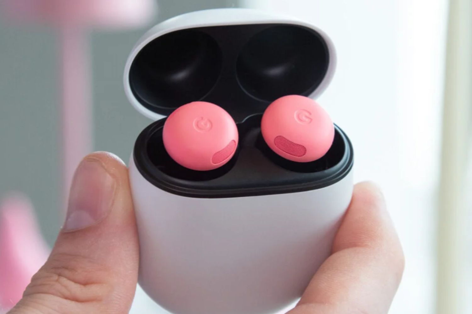 These are the existing Pixel Buds Pro 2. Google may be about to reveal a version of these earbuds in a new gray color.