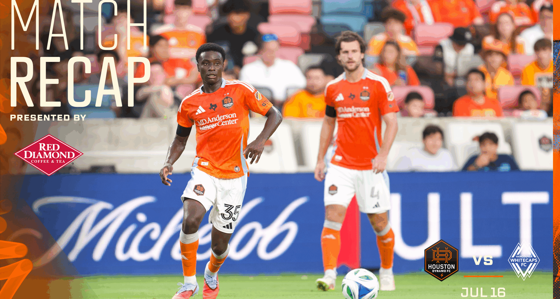 Houston Dynamo FC fall 3-0 to Vancouver Whitecaps FC