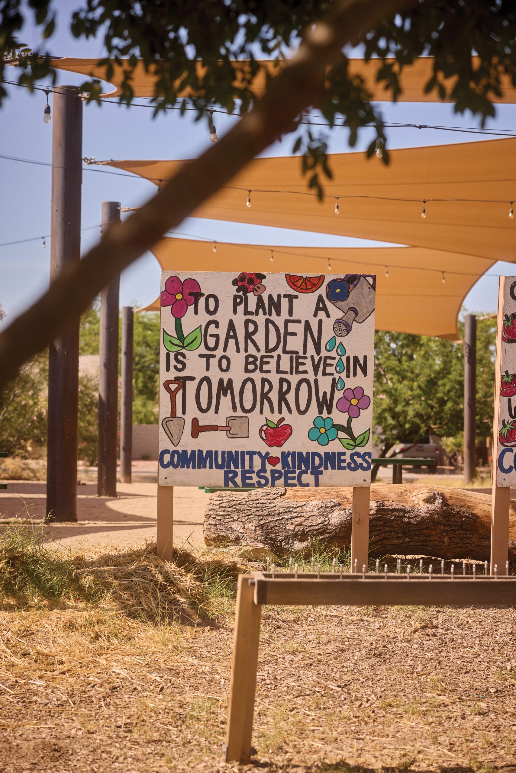 At Spaces of Opportunity, turning the earth is not just about surviving, but working to build a community that can thrive for generations.