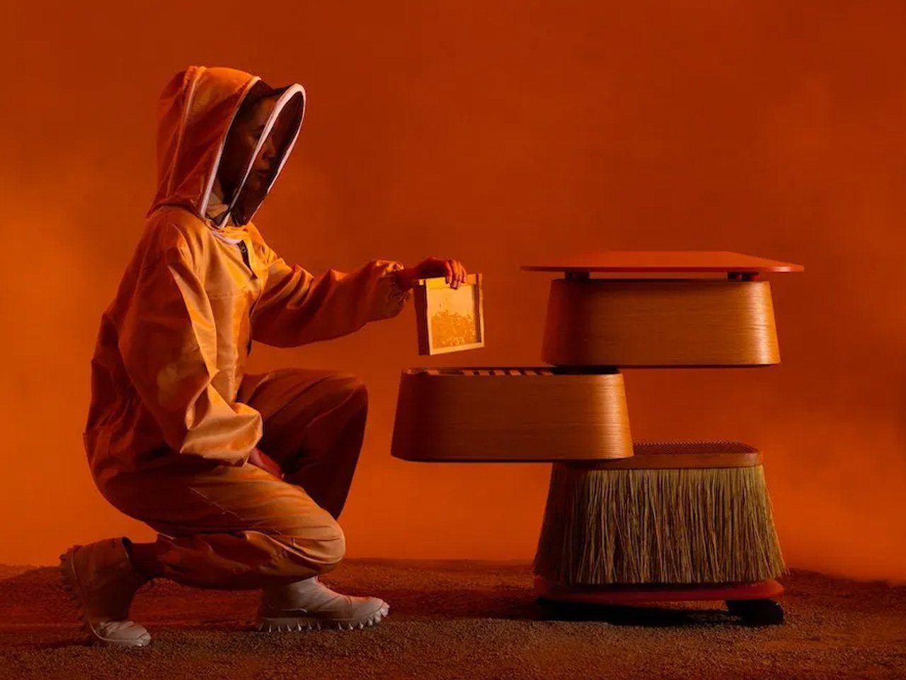 This Modular Bee Hive By Layer Is Bringing Biodiversity Back to the City