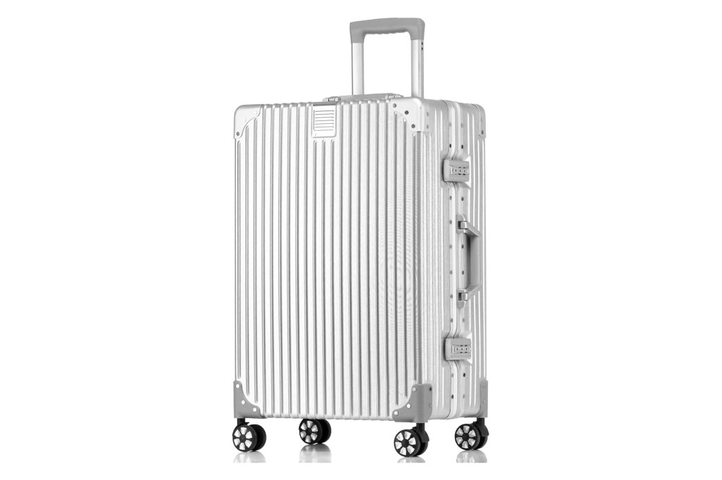 Aluminum suitcase