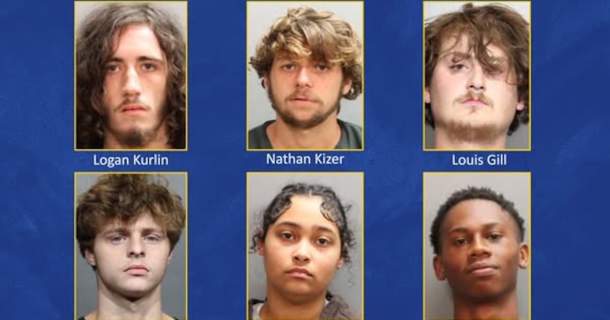 Six friends arrested after a Great Dane was killed in Jacksonville drive-by shooting – 104.5 WOKV