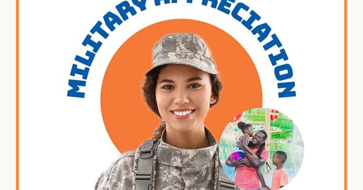 Adventure Landing honors military with free weekend waterpark access for Independence Day