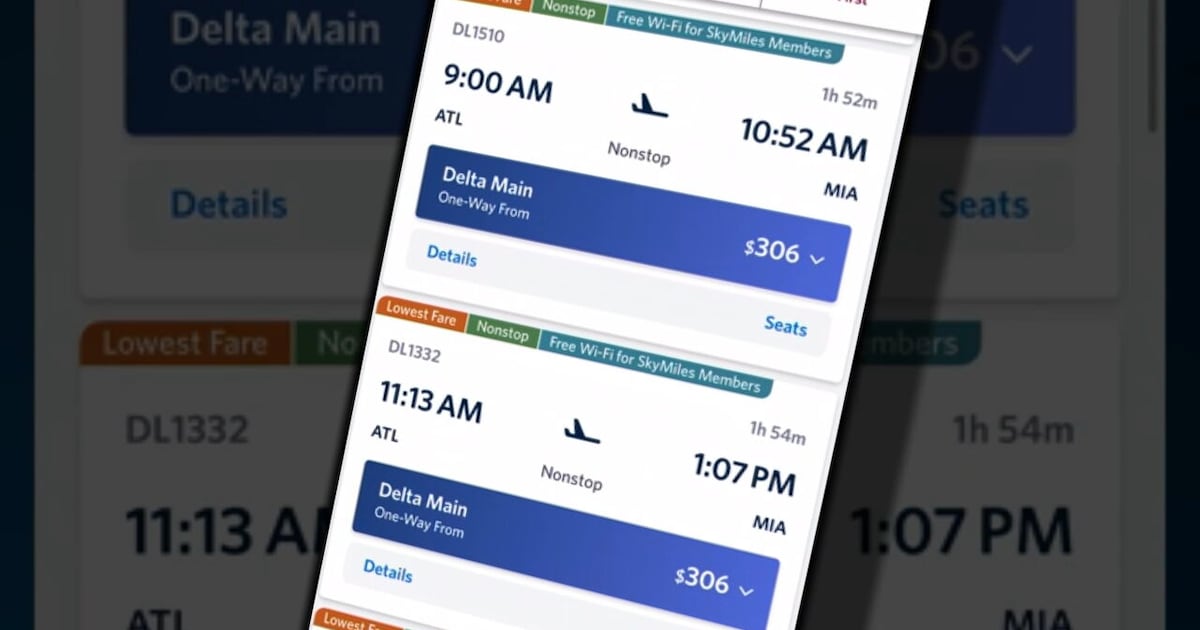 Lawmakers raise concerns as Delta rolls out flight pricing using artificial intelligence – WSB-TV Channel 2