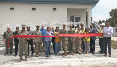 Naval Station Mayport unveils new visitor control center aimed at ending longtime flooding issues