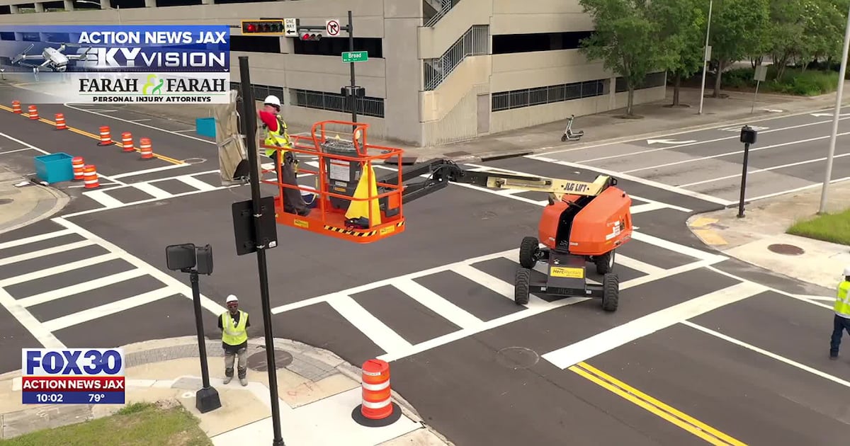 2-way traffic launches in Downtown Jacksonville Wednesday – Action News Jax