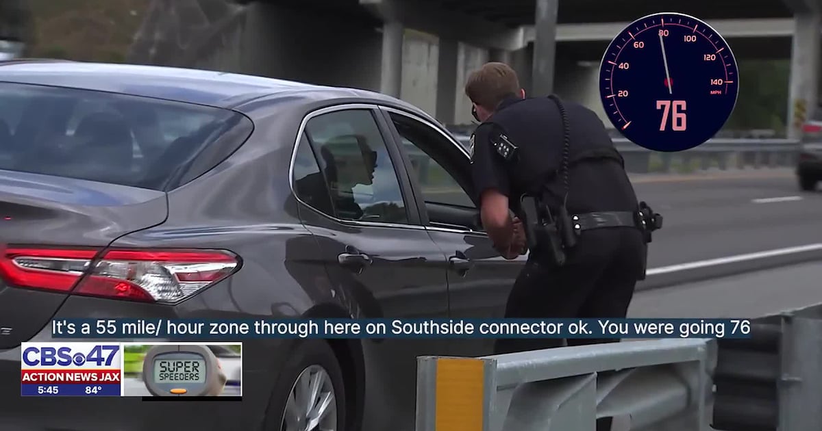 Ride-along with Jacksonville police shows prevalence of aggressive driving – Action News Jax