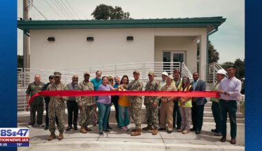 Naval Station Mayport unveils new visitor control center aimed at ending longtime flooding issues