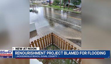 City of Jacksonville Beach ‘assessing’ flooding problems in busy neighborhood – 104.5 WOKV