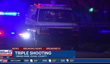 Jacksonville police investigating triple shooting in Grand Park – Action News Jax