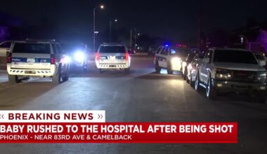 Baby taken to hospital after shooting in Phoenix