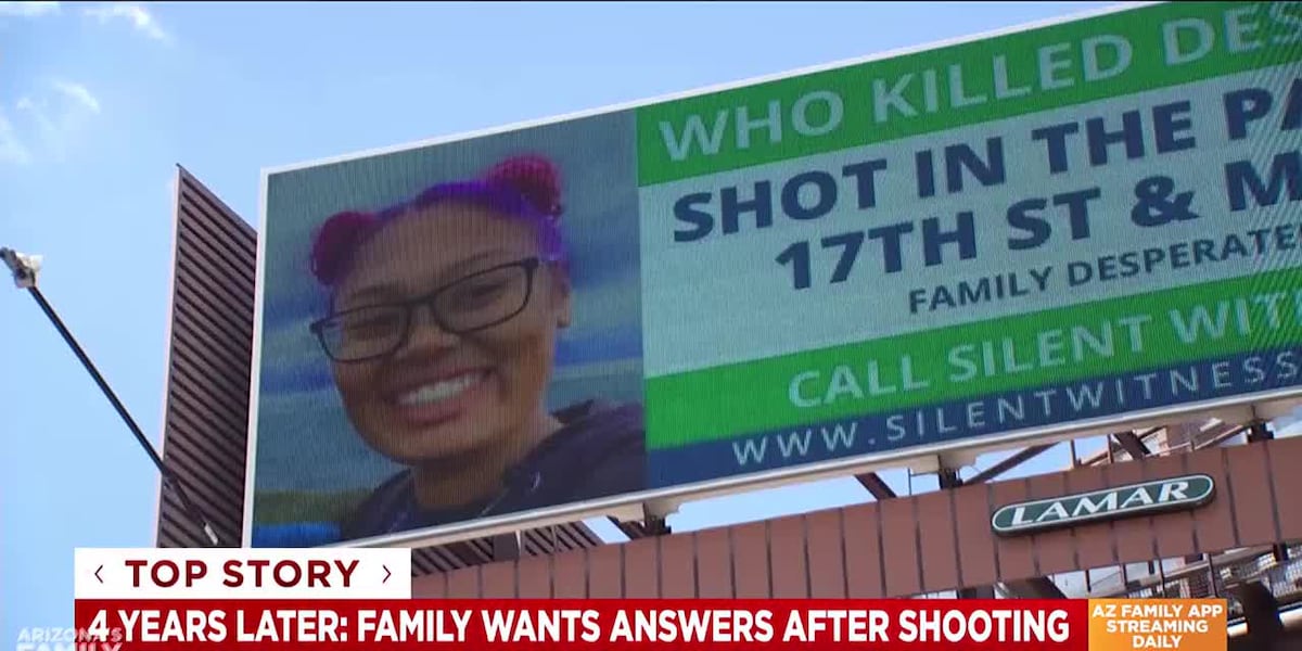 Family seeks answers 4 years after deadly Phoenix drive-by shooting
