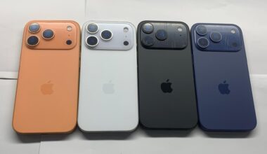 Entire iPhone 17 lineup dummies showcased in the latest leak