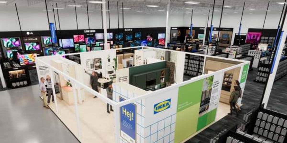 IKEA mini-stores will pop up inside 2 Best Buy Dallas stores