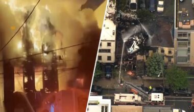 Jersey City fire today injures six firefighters – NBC New York