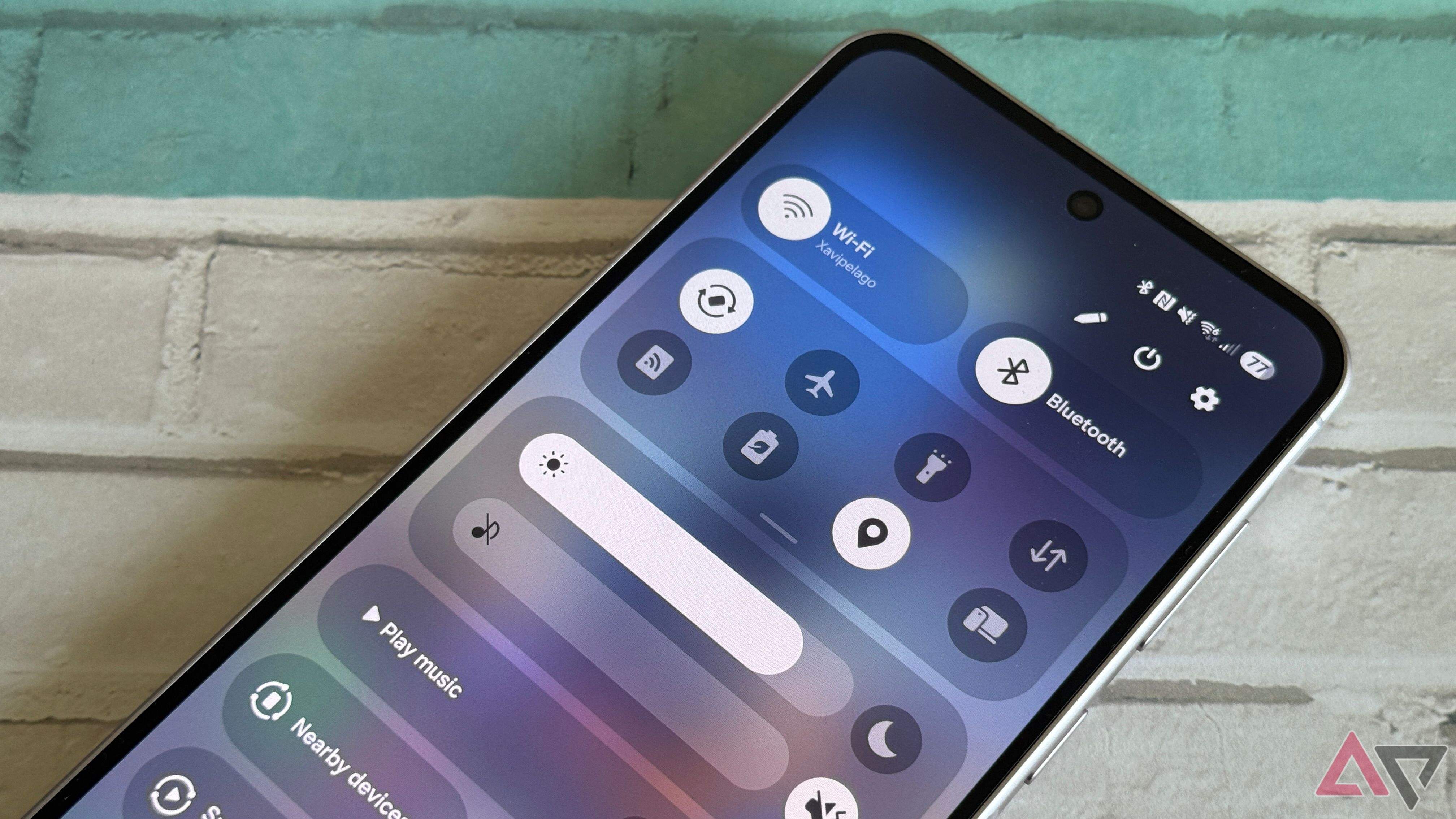One UI 7 running on the Samsung Galaxy A56