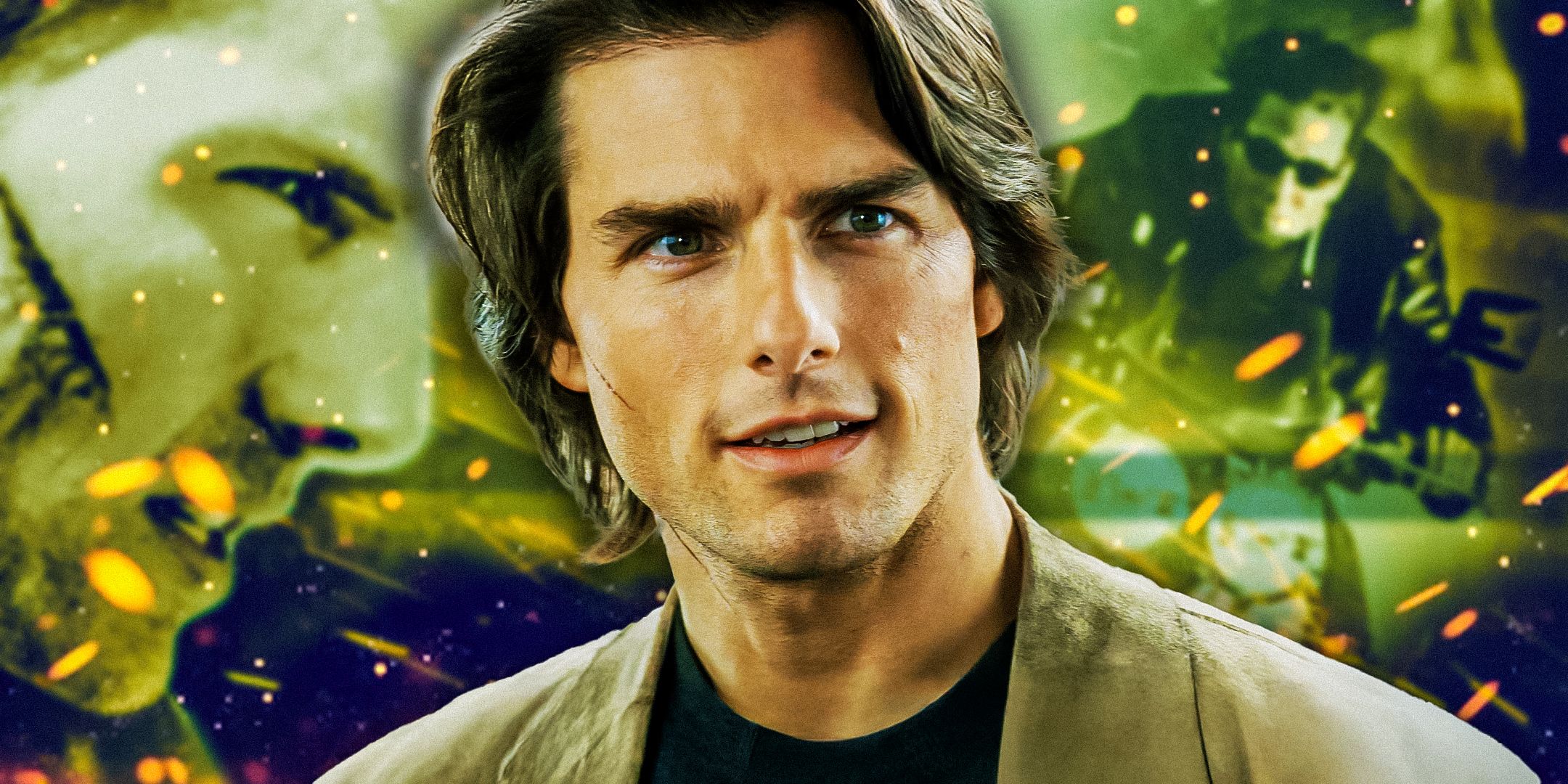 Collage of Ethan Hunt in Mission: Impossible II