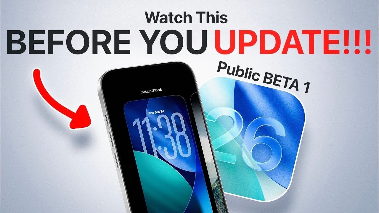 iOS 26 Public Beta 1: Release Date, Features, and More