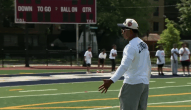 Safety Jaquan Brisker hosts youth football camp just before Chicago Bears training camp