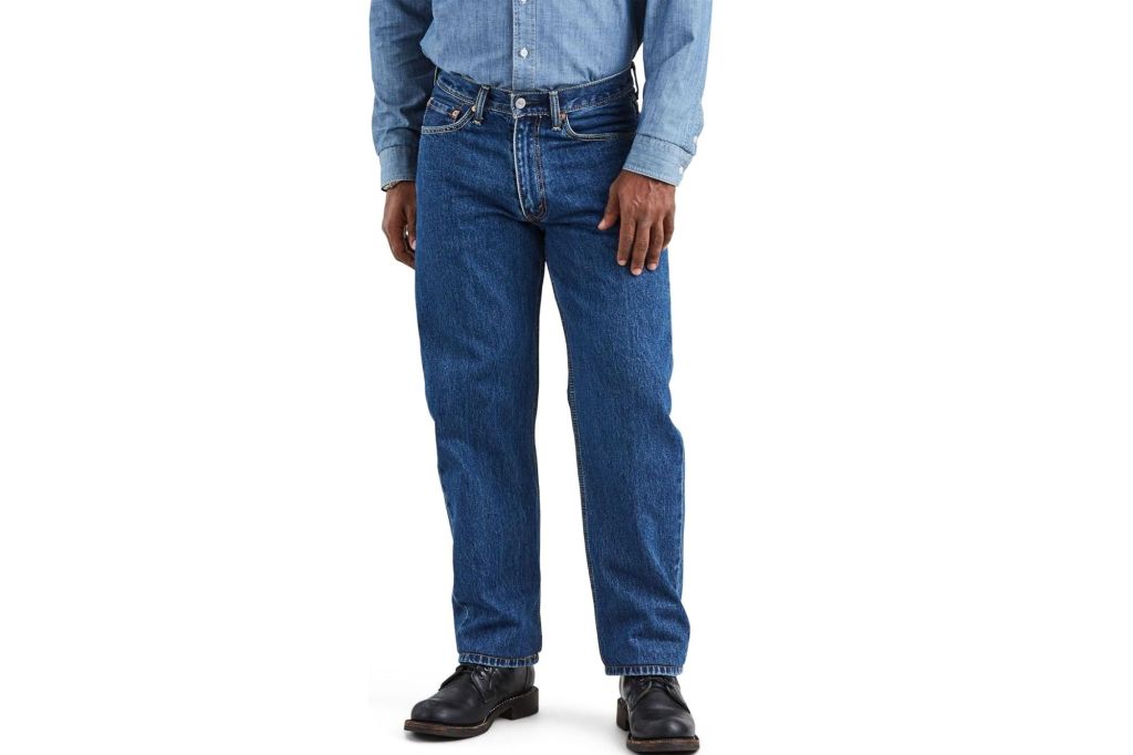A man in a pair of Levi's