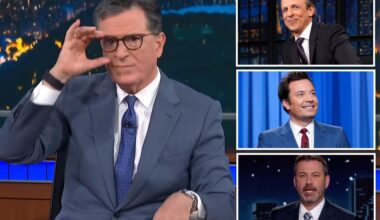 Jimmy Fallon and other top comedians set to hit 'The Late Show' to rally around cancelled Stephen Colbert