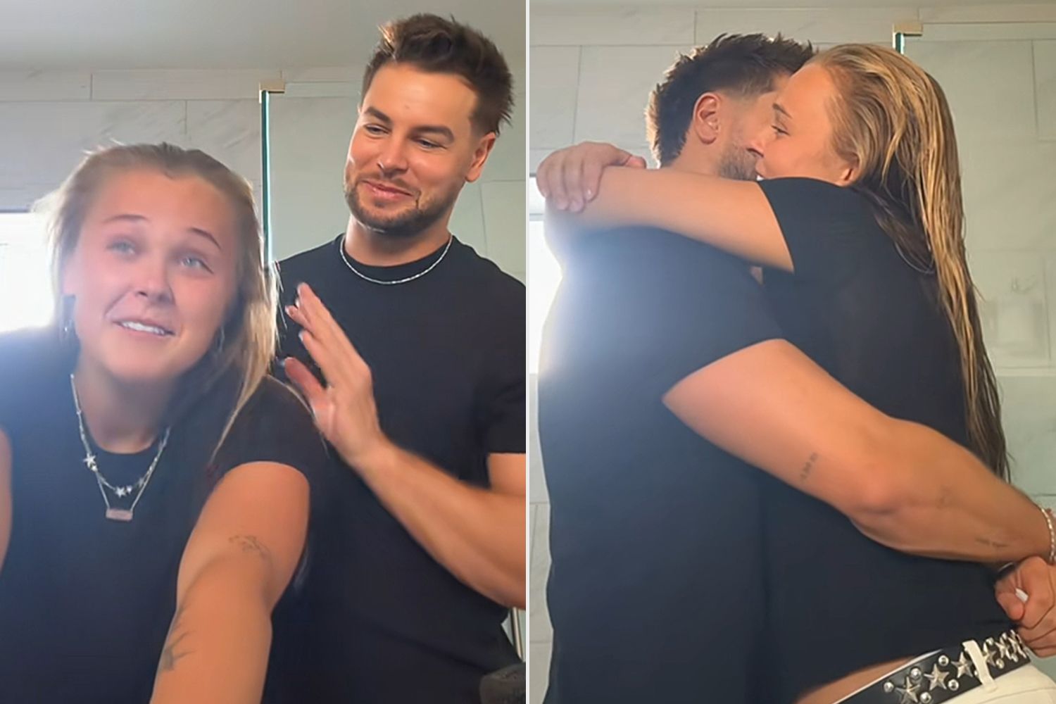 Chris Hughes Brings Girlfriend JoJo Siwa to Tears with One Offhand Comment About Her Hair
