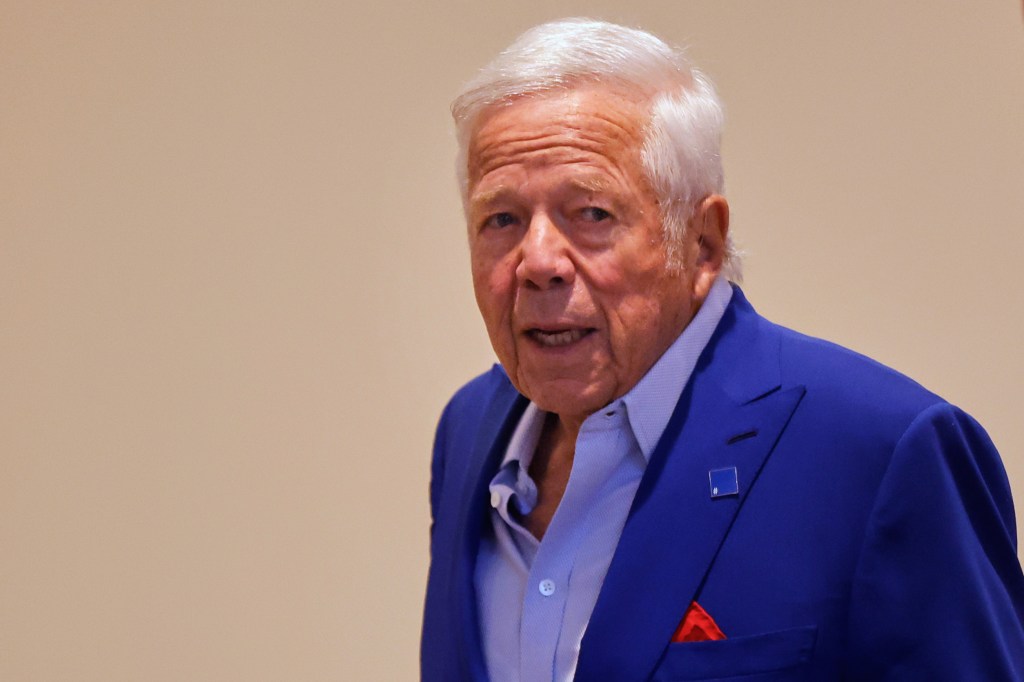 NFL owner at meeting.