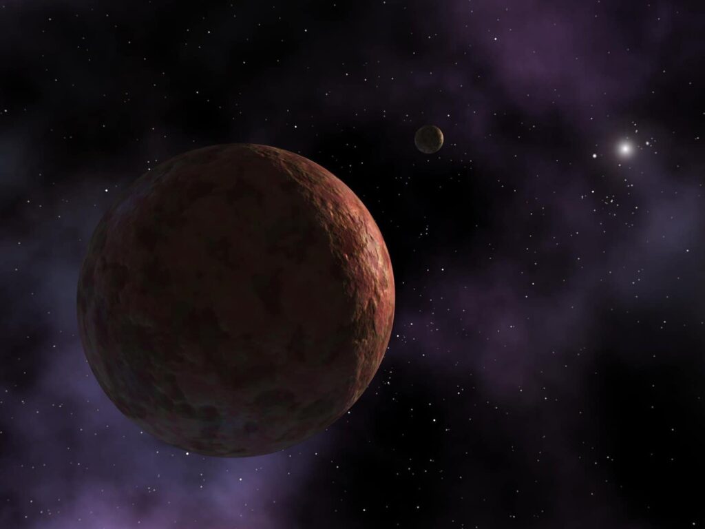 Artist's impression of Sedna