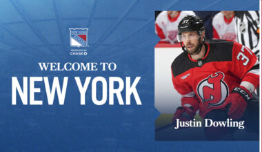 Rangers Agree to Terms with Justin Dowling