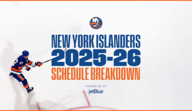 Breaking Down the Islanders 2025-26 Regular Season Schedule