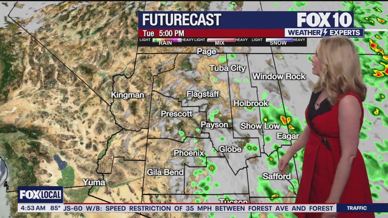 Arizona weather forecast: Cooler-than-average temps with a chance of rain in Phoenix