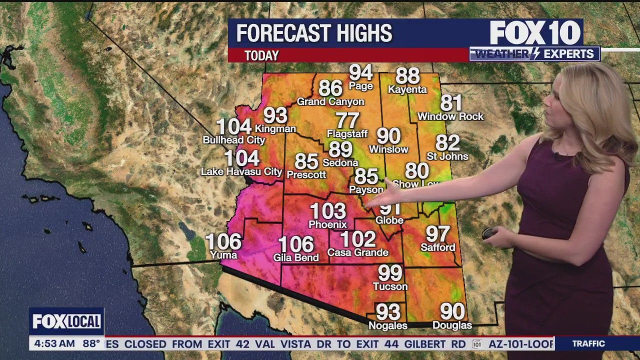 Arizona weather forecast: Warmer and dry conditions expected in Phoenix