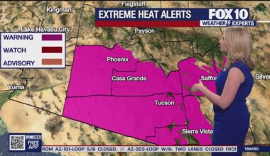 Arizona weather forecast: Hot last day of July in Phoenix