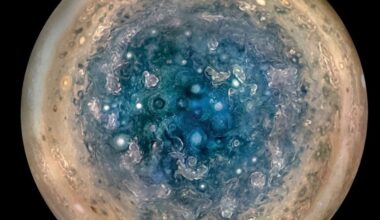 Astronomers Detect Entirely New Type of Plasma Wave Above Jupiter’s North Pole